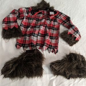 8-10 Big Bad Wolf Costume